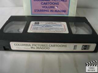 Columbia Pictures Cartoons V. 1 Starring Mr. Magoo VHS  