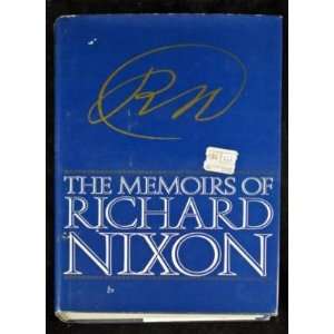  Richard Nixon Signed Memoirs Of Richard Nixon Book Jsa 