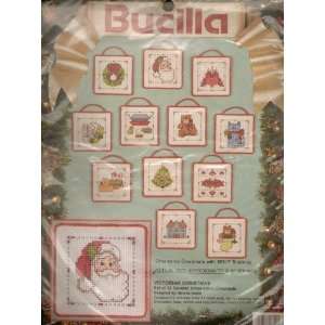   Victorian Christmas Bucilla Counted Cross Stitch Kit: Arts, Crafts