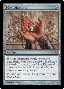 4x MTG From the Vault: Relics Mox Diamond  