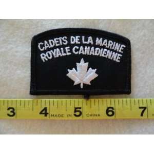    Cadets De La Marine Royale Canadienne Patch: Everything Else