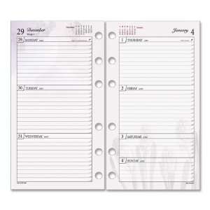  o Day Runner o   Weekly Planning Page,Jan Dec,2PPW,7HP,8 1 