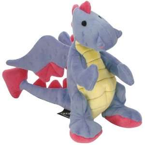   Baby Dragon Periwinkle Dog Toy with Chew Guard Go Dog: Pet Supplies