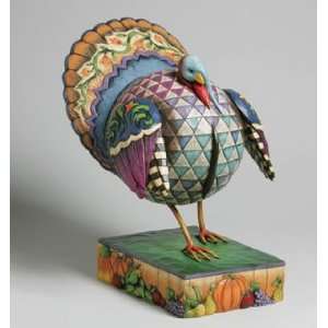 Heartwood Creek Turkey Figurine Strutting Proud