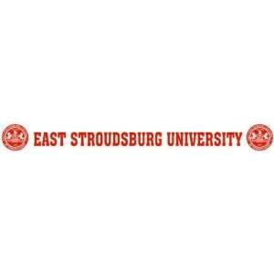  DECAL D EAST STROUDSBURG UNIVERSITY WITH SCHOOL SEAL   18 