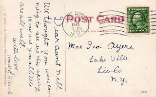 LeRoy NY   Buttermilk Falls   1913  