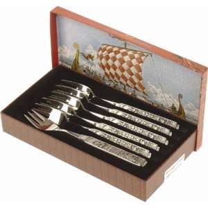 Royal Pewter 6 pc. Salad Forks 