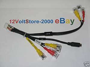 Alpine IVA W502R, IVAW502R Video RCA Plug Harness Cable  