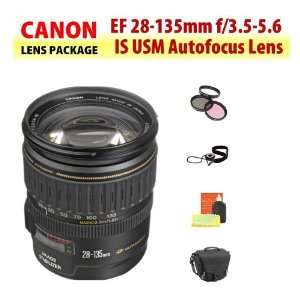 Canon EF 28 135mm f/3.5 5.6 IS Image Stabilizer USM Autofocus Lens 