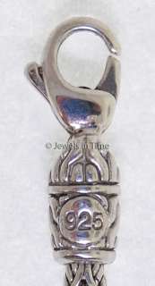 Ladies John Hardy Pave Diamond Silver Sautoir Necklace  