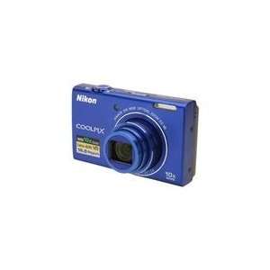    Nikon COOLPIX S6200 Blue 16 MP Digital Camera: Camera & Photo