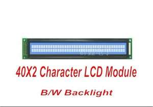 40x2 Character LCD Display Module / LCM B/W SPLC780D STN  