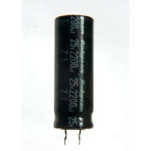   2200uF 25v 105c Radial Electrolytic Capacitor Low ESR: Everything Else