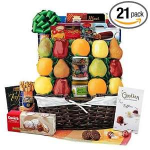 Four Seasons Fruit Gift Basket  Grocery & Gourmet Food