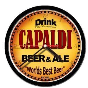  CAPALDI beer and ale cerveza wall clock: Everything Else
