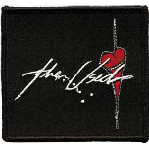  THE USED STRANGLED HEART EMBROIDERED PATCH