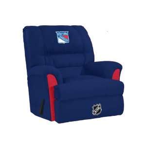   New York Rangers NHL Big Daddy Recliner By Baseline: Sports & Outdoors