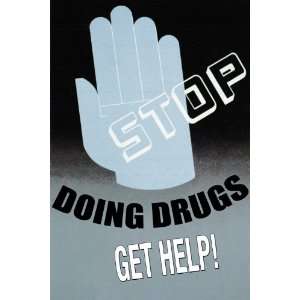  Stop Doing Drugs 20x30 Poster Paper: Home & Kitchen