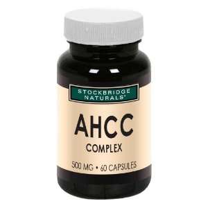  Stockbridge Naturals   AHCC Complex     60 capsules 
