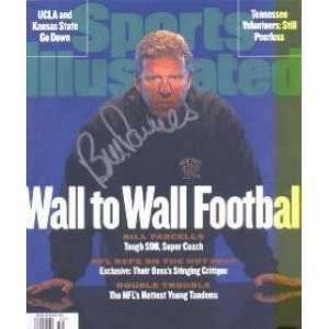 Bill Parcells Autographed Sports Illustrated Magazine (New York Jets 