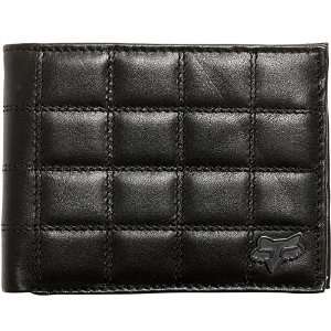   Pinned Leather Mens Fashion Wallet   Black / One Size: Automotive