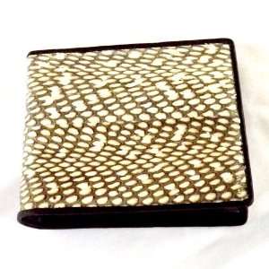   Snake Skin Bi Fold Mens Wallet from Thailand / Cobra 