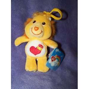  Care Bear Cousins Brave Heart Lion Plush Clip On: Toys 