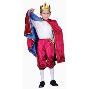   Royal King (Maroon) Child Costume Dress Up Set Size 8 10 Toys & Games