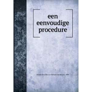   procedure Nienke Doornbos en Patricia van Reijsen 1999 Books