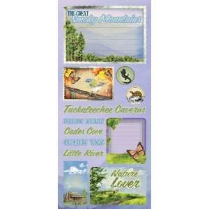  Smoky Mountains Cardstock Stickers: Arts, Crafts & Sewing