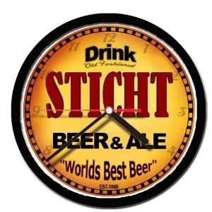  STICHT beer and ale cerveza wall clock: Everything Else