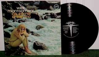 JAZZ LP) WES MONTGOMERY   CALIFORNIA DREAMING  