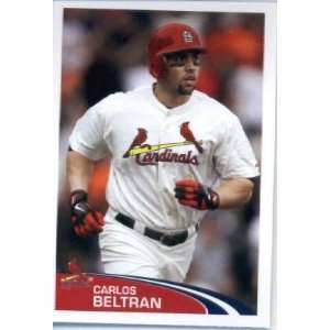  2012 Topps Baseball MLB Sticker #249 Carlos Beltran St 