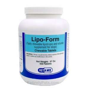  Lipo Form chew Tabs   500ct