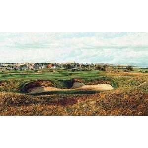     The 14th and 4th Carnoustie Golf Links Canvas