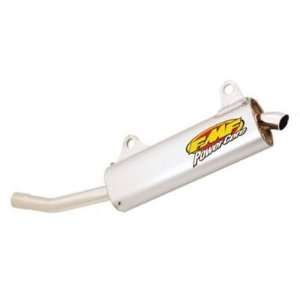 FMF Racing Powercore Silencers Exhaust Clear Anodized