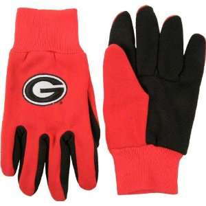  Work Gloves  Georgia Bulldogs Case Pack 24: Home & Kitchen