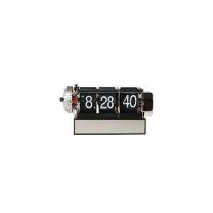 Retro Digital Flip Page Gear Clock with Alarm (2*C Batteries Powered)