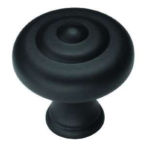  Belwith Carriage House A704 Wrought Iron Black Knob: Home 