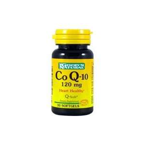  CoQ 10 120mg   Promotes Cardiovascular Health, 30 softgels 