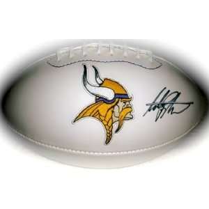   Signed / Autographed Minnesota Vikings Football: Everything Else