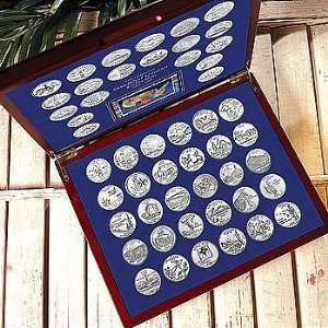  Uncirculated Complete 50 State Quarter Case Set 