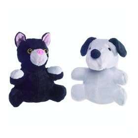  S1184    7 Reversible Puppet: Cat/Dog: Toys & Games