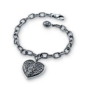    STARHAVEN Heart Charm Adjustable Bracelet Liz Donahue Jewelry