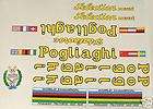 Pogliaghi decal set complete for Campagnolo