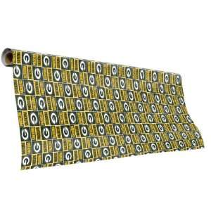  Green Bay Packers Team Wrapping Paper: Sports & Outdoors