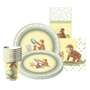  Cute & Curious George Monkey Party Kit for 8: Toys & Games