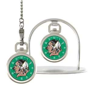 NORTH DAKOTA FIGHTING SIOUX Beautiful Classic Large Faced POCKET WATCH 