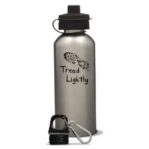   17oz Stainless Steel TREAD LIGHTLY Mini Canteen: Sports & Outdoors