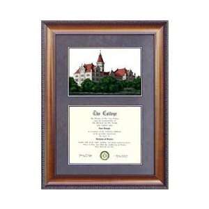  St. Edwards University Suede Mat Diploma Frame with 